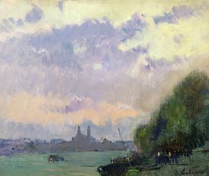 Het Trocadero door Albert Charles Lebourg